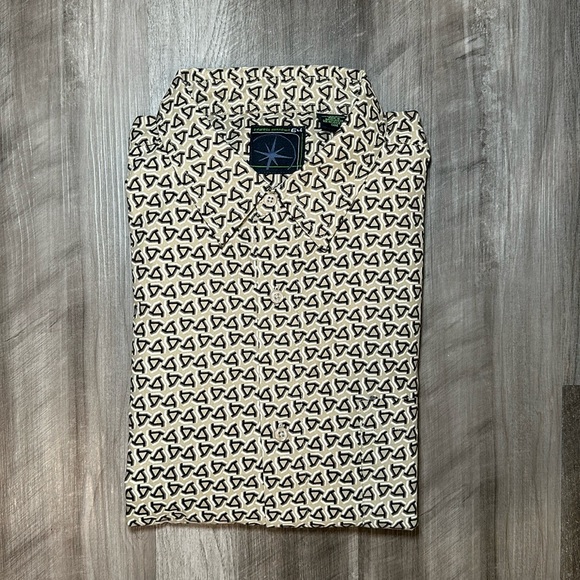 Address Unknown Short Sleeve Button Down - Large - Picture 1 of 7
